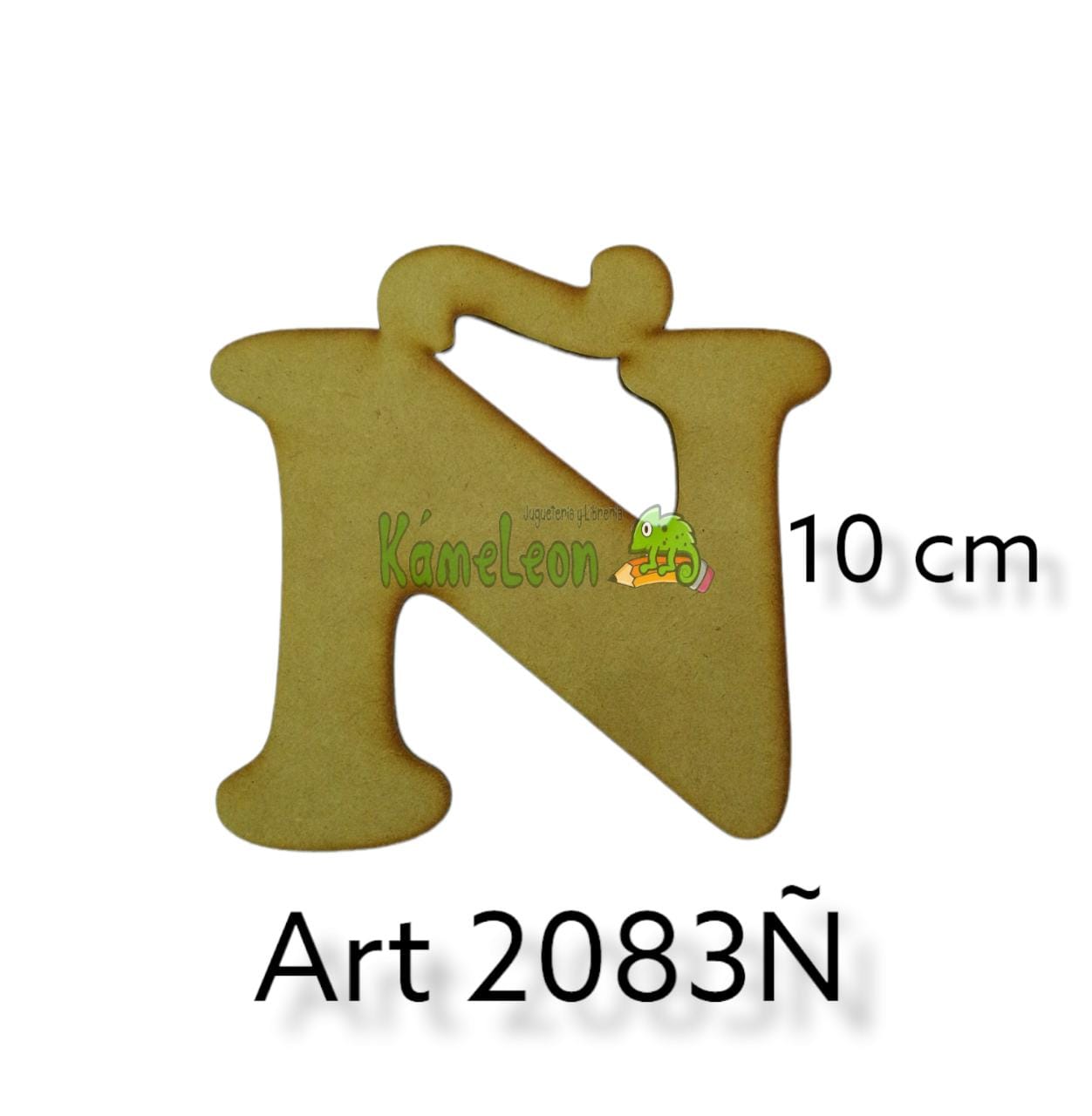 Letra 10 cm Ñ